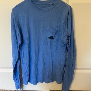 Long sleeve blue VT shirt